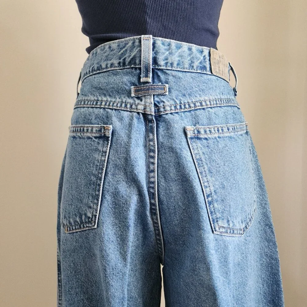 Vintage Baggy Fit Tall Brittania Mom Jeans - Picture 9 of 16